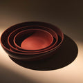 13.5" Flat Serving Bowl_R+D.Lab_201-54-0401-158-Madder Brown-O/S | Obakki