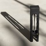 18" Burnt Wood Pillar Pedestal Candle Holders Christian Nyberg Obakki