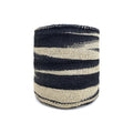 18" Sisal Basket | Swirl_Kitui_201-70-0166-114Blk / Nat SwrlOS | Obakki