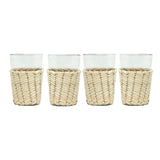 3.5 oz Woven Glasses | Set of 4 - Glassware by AC Palma | Obakki
