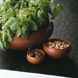 6" Red Clay Smooth Bowl - Bowls by Macrina | Obakki