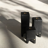 8" Burnt Wood Candle Holder Candle Holders Christian Nyberg Obakki