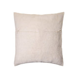 Brushed Wool Cushion Cover | White Cushion Covers Weavers of Chiapas Obakki