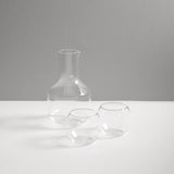 Clear Velasca 1L Carafe - Glassware by R+D.Lab | Obakki