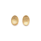 Concave Oval Earrings - Earring by Sylvester | Obakki