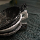 Cozumel Bowl | Black_Ayres_201-71-0369-156-Black Marble-O/S | Obakki