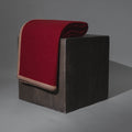 Doppio Double Sided Blanket | Red - Camel_R+D.Lab_201-64-0576-160RD-CMLOS | Obakki