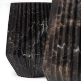 Duna Vase | Black - Vases by Ayres | Obakki