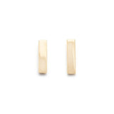 Flat Bar Studs - Earring by Victorious Crafts | Obakki