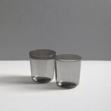 Fog Grey Luisa Vino | Set of 2 - Glassware by R+D.Lab | Obakki