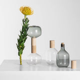 Fog Grey Trulli Bottle | Short_R+D.Lab_201-52-0779-131FogGreyOS | Obakki