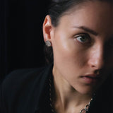 Grooved Circle Earrings - Earring by Victorious Crafts | Obakki