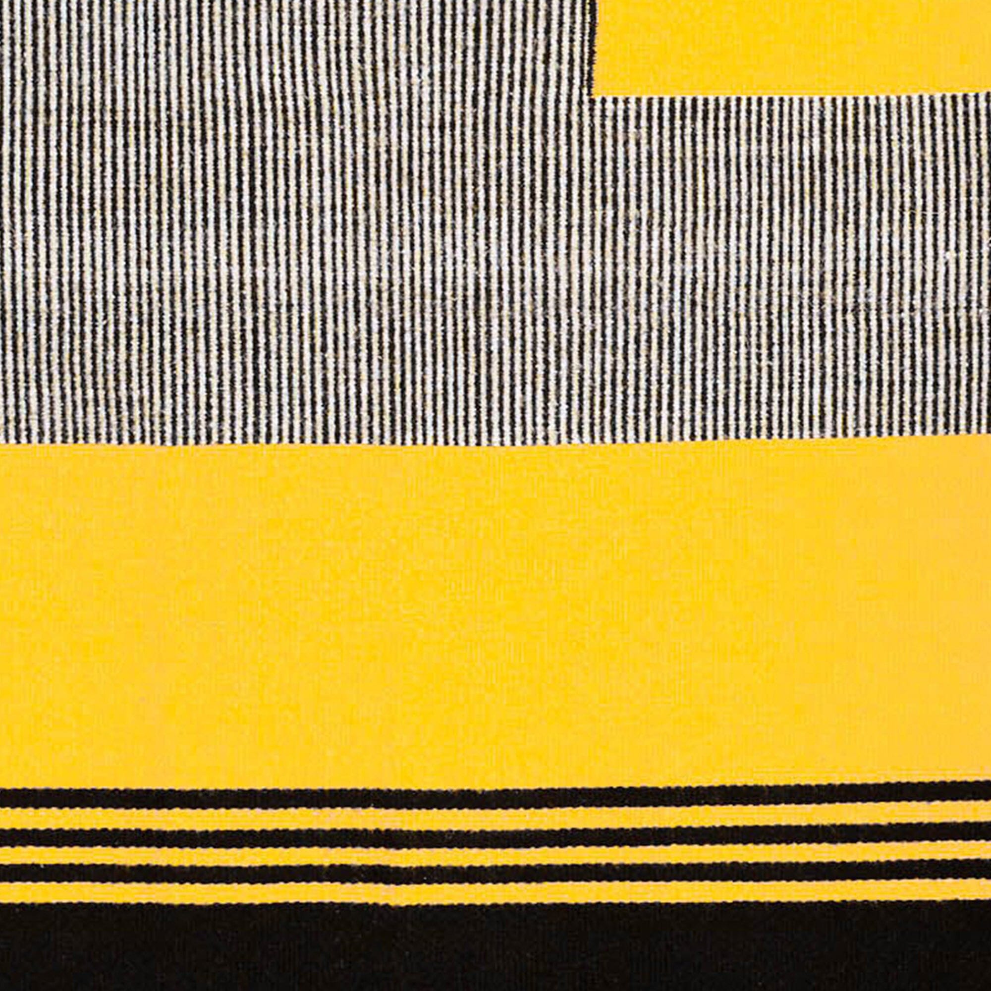 Hand-woven Oaxacan Bold Stripes Rug by Jose Mendoza | Obakki