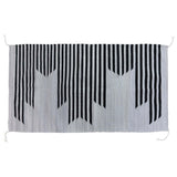 Hand - woven Oaxacan Grey Star Rug - Rugs by Jose Mendoza | Obakki