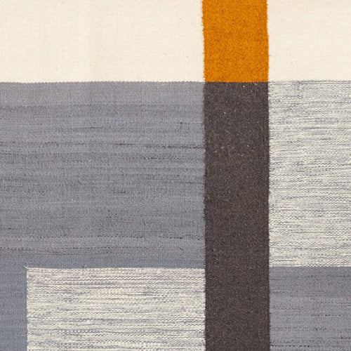 Hand - woven Oaxacan Square Frame Rug - Rugs by Jose Mendoza | Obakki