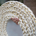 Handwoven Holiday Wreath - Large_Caralarga_201-71-0277-717Natural/GoldOS | Obakki