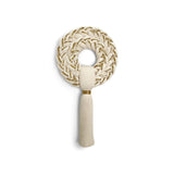 Handwoven Holiday Wreath - Small - Holiday Decor by Caralarga | Obakki