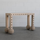 JAGUARCITO Oak Console Table - Furniture by Originario Andres Gutierrez | Obakki