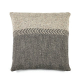 Jules Throw Pillow | Black Herringbone - Cushion Covers by Libeco | Obakki