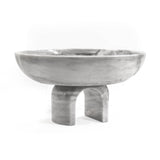 Lago Vessel | White - Decorative Bowls by Ayres | Obakki