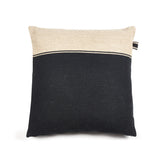 Marshall Throw Pillow | Black - Flax - Cushion Covers by Libeco | Obakki