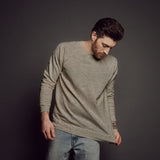 Men's Heathered Crew Sweatshirt - Sweatshirts by Obakki | Obakki