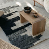 Mohair Accent Rug | Linear Patterns - Rugs by Frances VH | Obakki