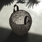 10" Woven Bird's Nest Basket | Natural Baskets Natural 