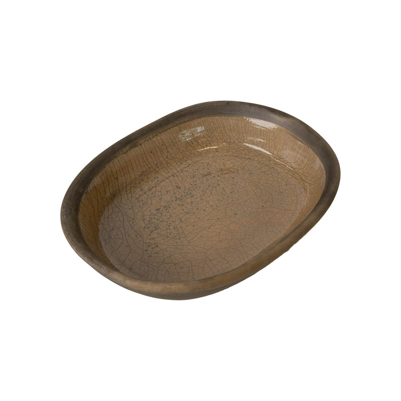 11" Oaxacan Glazed Platter | Oval Platter 