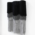 Textile Wall Hanging | Layered_Mx. Atelier_201-71-1009-175BLK120 x 140 cm / 47" x 55" | Obakki