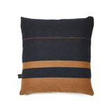 Oscar Throw Pillow | Black Stripe - Cushion Covers by Libeco | Obakki