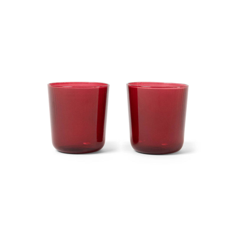 Ottoman Red Luisa Vino | Set of 2 - Glassware by R+D.Lab | Obakki