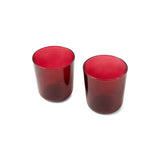 Ottoman Red Luisa Vino | Set of 2 - Glassware by R+D.Lab | Obakki