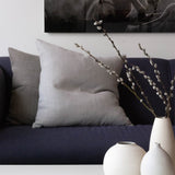 Rae Cushion | Silver - Cushion Covers by Libeco | Obakki