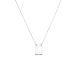 Rectangle Pendant Necklace - Necklace by Victorious Crafts | Obakki