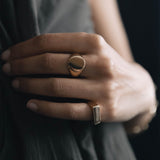 Round Signet Ring - Ring by Sylvester | Obakki