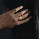 Round Signet Ring - Ring by Sylvester | Obakki