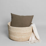 Round Woven Basket | Natural - Baskets by Kasese | Obakki