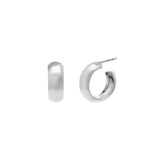 Rounded Hoop Earrings - Earring by Sylvester | Obakki
