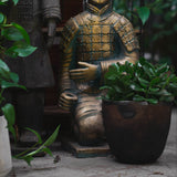 Rustic Earthenware Planter | L - Pots & Planters by Akiliba | Obakki