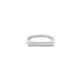 Slim Flat - top Ring - Ring by Victorious Crafts | Obakki
