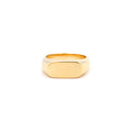 Slim Signet Ring_Sylvester_201-31-0443-695GP5 | Obakki