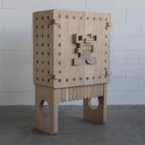 TLALOC Oak Cabinet - Furniture by Originario Andres Gutierrez | Obakki