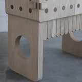 TLALOC Oak Cabinet - Furniture by Originario Andres Gutierrez | Obakki