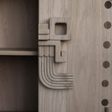 TLALOC Oak Cabinet - Furniture by Originario Andres Gutierrez | Obakki