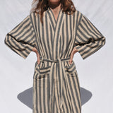 Turkish Linen Robe | Karam Robes Mizar & Alcor Obakki