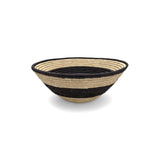 Wide Woven Basket | Bullseye_Kasese_201-70-1201-157Natural/Burnt PurpleM | Obakki