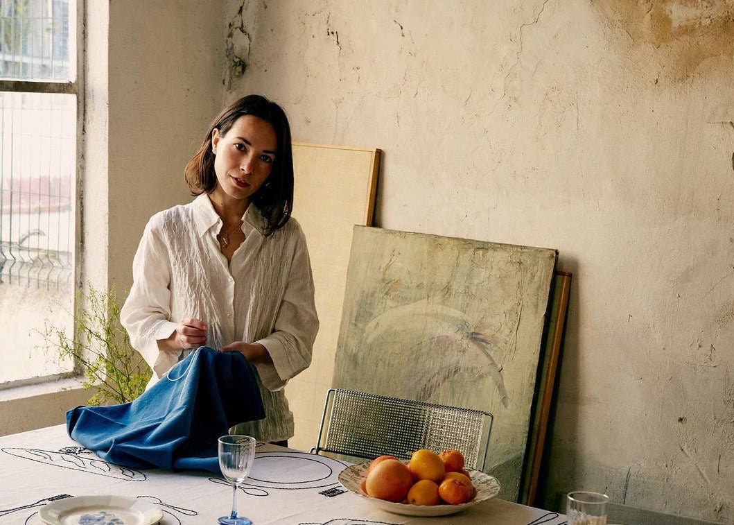 Meet the Maker: French Linens from Sarah Espeute - Obakki