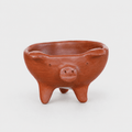 Bowls Large Red Clay Salt Pig from Obakki