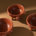 Bowls Large Red Clay Salt Pig from Obakki